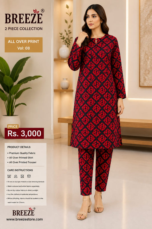 Breeze 2 Piece Lawn Suit – Azmeer
