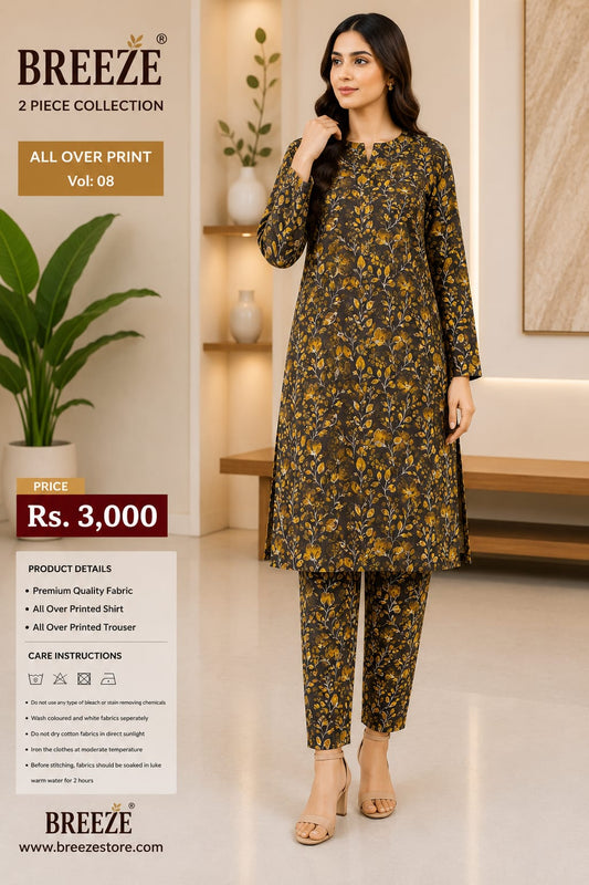 Breeze 2 Piece Lawn Suit – Azmeer