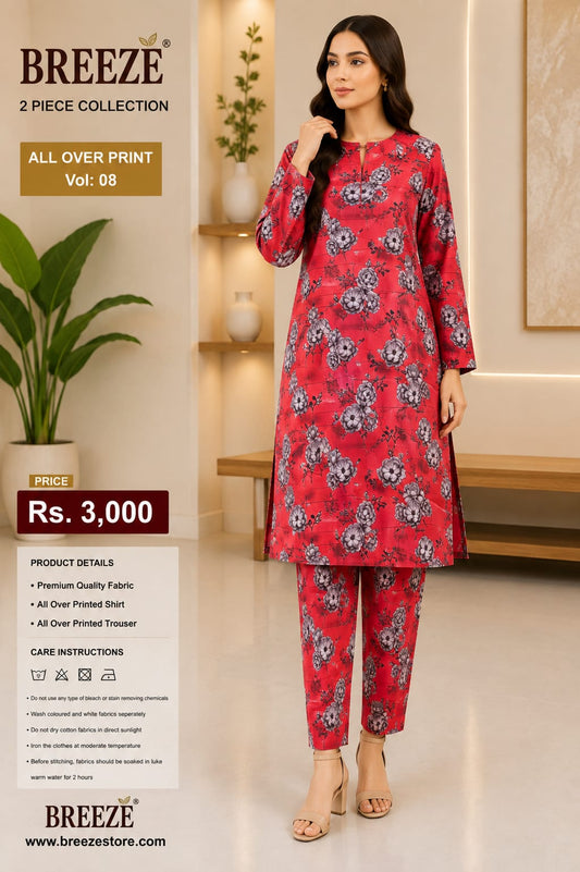 Breeze 2 Piece Lawn Suit – Azmeer
